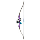 Fin Finder Bank Runner Bowfishing Recurve Package w/Winch Pro Bowfishing Reel Purple 35 lbs. RH 81384