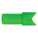 Easton 9mm Crossbow Nock Half Moon Green 36 pk. 329813
