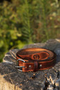 1791 Gunleather BLT013438VTGA 01 Gun Belt Vintage Leather 34/38 1.50 in Wide Buckle Closure