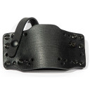 Limbsaver Cross-Tech Holster Black Leather Clip-On w/ Strap 12563