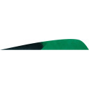 Gateway Parabolic Feathers Kuru Green 4 in. RW 50 pk. 400RPKGN-50