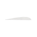 Gateway Parabolic Feathers White 4 in. RW 100 pk. 400RPSFW-100