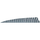 Gateway Shield Cut Feathers Barred Gray 4 in. LW 50 pk. 400LSBGY-50