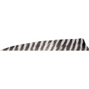 Gateway Shield Cut Feathers Barred White 4 in. RW 50 pk. 400RSBWH-50