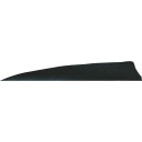 Gateway Shield Cut Feathers Black 4 in. LW 50 pk. 400LSSBK-50