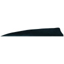 Gateway Shield Cut Feathers Black 4 in. RW 100 Pk. 400RSSBK-100