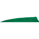 Gateway Shield Cut Feathers Green 4 in. RW 50 pk. 400RSSGN-50