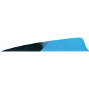 Gateway Shield Cut Feathers Kuru Blue 4 in. RW 50 pk. 400RSKBL-50