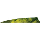 Gateway Shield Cut Feathers Tre Yellow 4 in. LW 50 pk. 400LSTYL-50