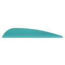 AAE Elite Plastifletch Vanes Teal 3.875 in. 100 pk. EPA40TL100