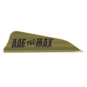 AAE Pro Max Vanes OD Green 1.7 in. 100 pk. PMHAODG100