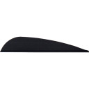 AAE Trad Vanes Black 3 in. 50 pk. TRAD26BK50