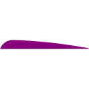 AAE Trad Vanes Purple 5 in. 50 pk. TRAD50PR50