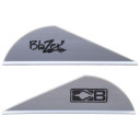 Bohning Blazer Vanes Silver 100 pk. 10832SL2