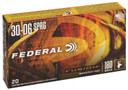 Federal F3006FS3 Fusion 30-06Springfield 180gr Bonded Soft Point 20 Per Box/10 Case Centerfire, Rifle Ammunition