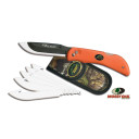 Outdoor Edge Razor-Blaze Knife Orange 6 Blades RB-20