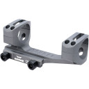 Warne MSR Long Range Cantilever Scope Mount Tactical Gray Black 30mm MSR Ideal Height LRSKEL30TG