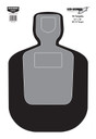 Birchwood Casey EZE-Scorer Target BC-19 Silhouette 12x18in. 10 pk. BC-37201