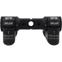 Shrewd Atlas V-Bar Matte Black Double SMAVB2ATLASMBK