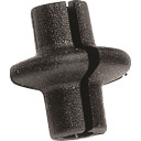 Pine Ridge Kisser Button Slotted Black 25 pk. 2768