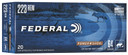 Federal 223 Remington Rifle Ammunition 223L