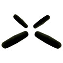 BowJax Speed String Sleeve Black 4pk. 1037b