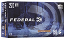 Federal 270B Power-Shok 270Win 150gr Jacketed Soft Point 20 Per Box/10 Case Centerfire, Rifle Ammunition