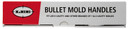 Lee Precision 90005 Commercial Mold Handles Steel w/Wood Handle