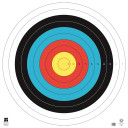 Maple Leaf Target Face Waterproof 122 cm. 15 pk. WP-122