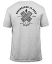 Magpul MAG1280041M Engineered to Feed Stone Gray Heather Cotton/Polyester Short Sleeve Medium Graphic T Shirt