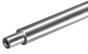 Proof Research 113707 Bolt Action Blank 243 Cal 28 in Competition Contour 1:7.50 in Twist 4 Grooves, Stainless Stainless, Rifle Barrel