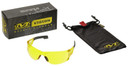 Mechanix Wear VNS30ACBU Type-N OSFA Amber Lens Anti-Scratch Black Frame