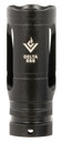 Aero Precision APVG200006A VG6 Delta Black Nitride Stainless Steel, 1/2 in-28 tpi, 2.21 in OAL for 5.56mm
