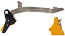 Timney Triggers ALPHAGLOCK34LRGGOLD Alpha Competition 45 ACP/10mm Auto, Gold Straight Trigger, Compatible w/Glock Gen3-4