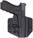 C&G 0000100 Covert OWB Black Kydex Belt Loop Glock 17/22/47, Holster
