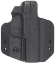 C&G 1696100 Covert OWB Black Kydex Belt Loop Fits FN 509/T Right Hand, Holster