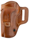 Galco AV212R Avenger OWB Tan Leather Belt Slide Fits 1911 5 in w/wo Red Dot Right Hand, Holster