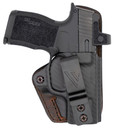 Versacarry CFC211G43 Comfort Flex Custom IWB Brown Polymer Belt Clip Fits Glock 43 Right Hand, Holster