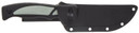 Old Timer 1137135 Trail Boss 3.70 in Fixed Drop Point Plain Stainless Steel Blade 5.25 in TPE Handle Includes Sheath, Knife