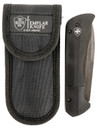 Templar AAABK321 Auto Assist 3.50 in Folding Tanto Part Serrated Black Oxide Stonewashed Powder Coated D2 Steel Blade/4.25 in Aged Aluminum Handle, Knife