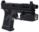 Crimson Trace 0101690 RailLight Black Aluminum, Handgun 100/250/500/1000 Lumens White/Red LED Bulb