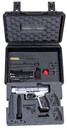 Canik HG7010CN SFx Rival-S Full Size Frame 9mm Luger 18+1, 5 in Stainless Steel Barrel, Chrome Optic Ready/Serrated w/Ports Steel Slide, Chrome w/Black Controls Steel Frame w/Picatinny Rail, Pistol