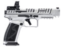 Canik HG7607CN SFx Rival-S Full Size Frame 9mm Luger 18+1, 5 in Stainless Steel Barrel, Chrome Optic Ready/Serrated w/Ports Steel Slide, Chrome w/Black Controls Steel Frame w/Picatinny Rail, MeCanik MO2 Red Dot, Pistol