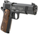 Mauser Rimfire 4110605 1911 22 LR 10+1 5 in Black Steel Barrel, Black Aluminum Slide, Black Aluminum Frame w/Beavertail, Walnut Grip, Pistol