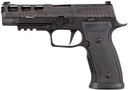 Sig Sauer 320AXGF9BXR3PROR2 P320 AXG Pro 9mm Luger 4.70 in 17+1 Black Hardcoat Anodized Frame with Black Nitron Stainless Steel Slide Black Carry AXG Polymer Grip