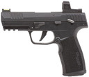 Sig Sauer 322CBRXZE P322 Compact 22 LR 20+1 (2) 4 in Threaded Barrel, Black, Optic Cut/Serrated Slide, Picatinny Rail Frame, Textured Grips, RomeoZero Elite Red Dot, Fiber Optic Sights, Pistol
