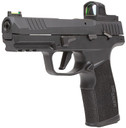 Sig Sauer 322CBRXZE P322 Compact 22 LR 20+1 (2) 4 in Threaded Barrel, Black, Optic Cut/Serrated Slide, Picatinny Rail Frame, Textured Grips, RomeoZero Elite Red Dot, Fiber Optic Sights, Pistol
