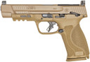 Smith & Wesson 13569 M&P M2.0 Full Size 9mm Luger 17+1, 5 in Black Armornite Steel Barrel, FDE Armornite Optic Ready/Serrated Stainless Steel Slide & Polymer Frame w/Picatinny Rail, Pistol