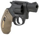 Taurus 285621VZ19 856 38 Special 6rd 2 in, Matte Black Carbon Steel, Brown VZ Cyclone Grip , Revolver