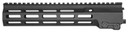Geissele Automatics 051073B Super Modular Rail MK16 10.50 in M-LOK, Black Aluminum for AR Platform, Barrel Nut Included